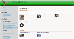 Desktop Screenshot of dragonfabrication.com