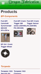 Mobile Screenshot of dragonfabrication.com